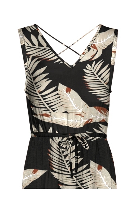VMEASY JOY SL TANK MAXI DRESS WVN G 10286770 BLACK/FIONI